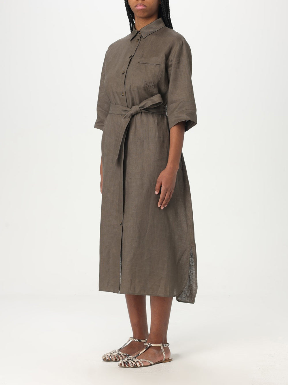Vestito Midi Max Mara Salute da Donna - Verde