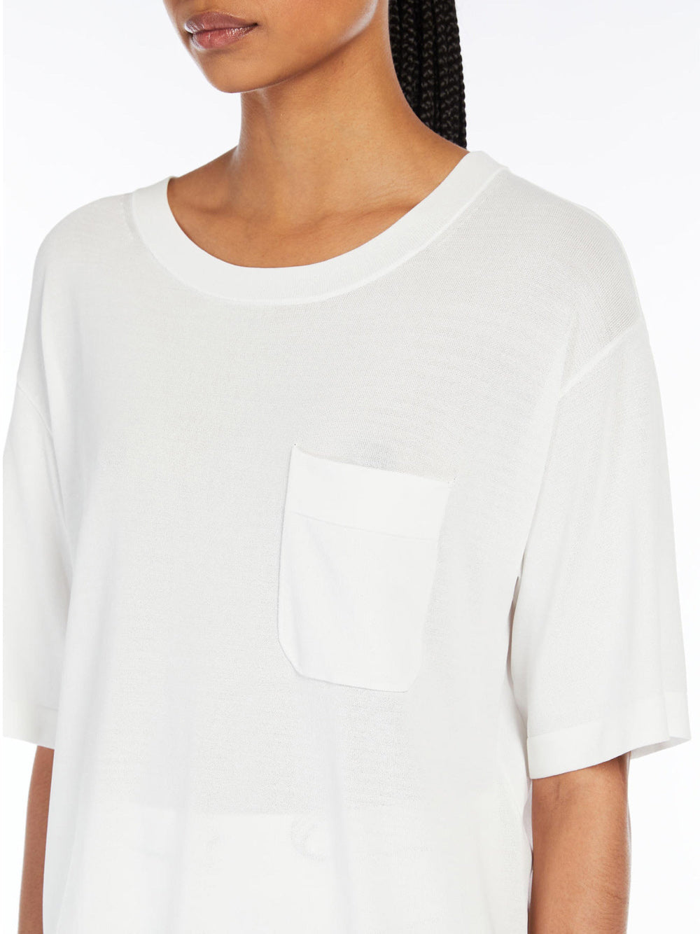 Maglia Max Mara Girello da Donna - Bianco