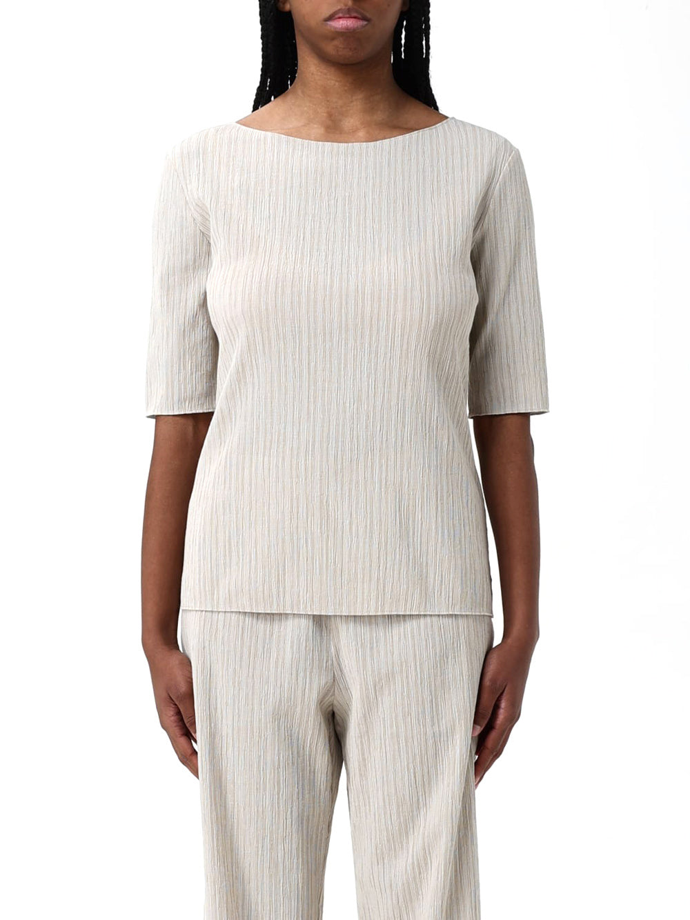 Blusa Max Mara Caraibi da Donna - Beige