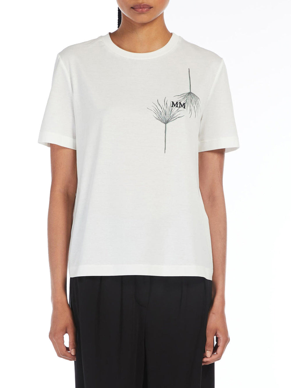 T-shirt Max Mara Uta da Donna - Bianco