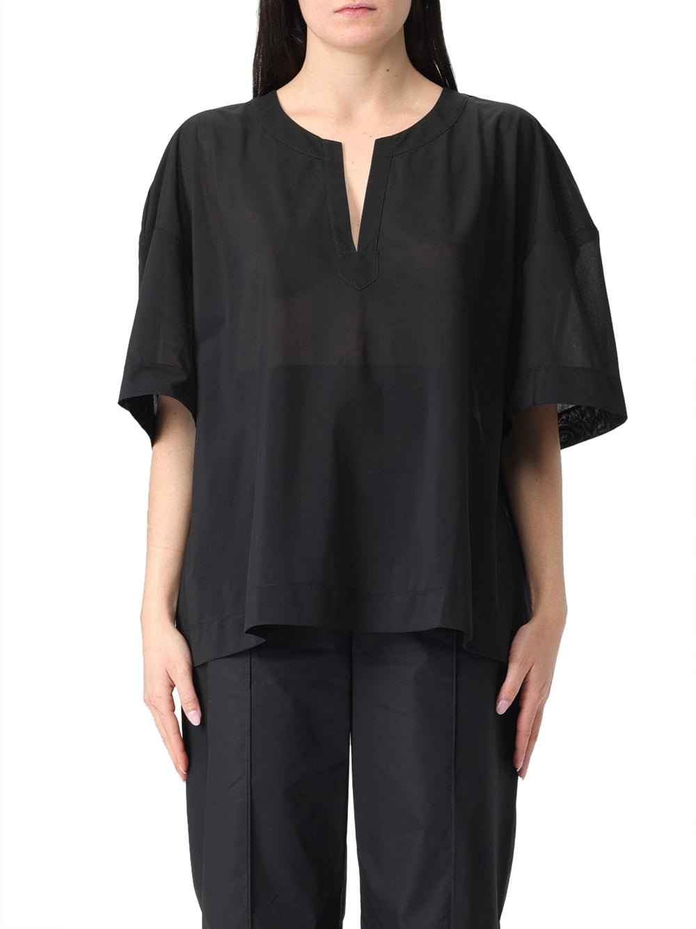 Blusa Max Mara da Donna - Nero