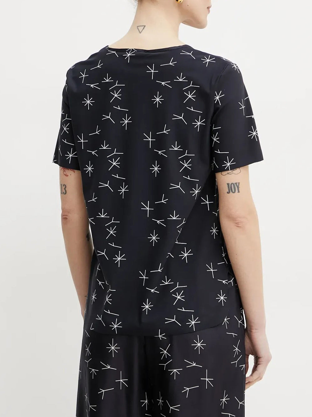 Blusa Max Mara Lina da Donna - Blu