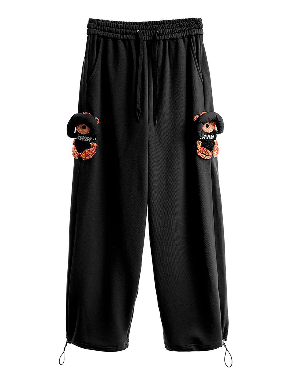 Pantalone Tuta Mod wave movement Unisex - Nero