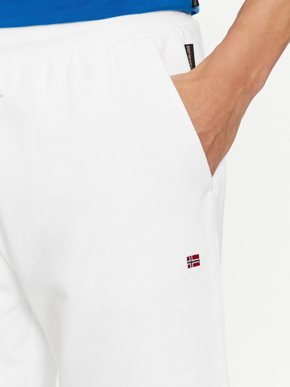 Bermuda Casual Napapijri Nalis Sum da Uomo - Bianco