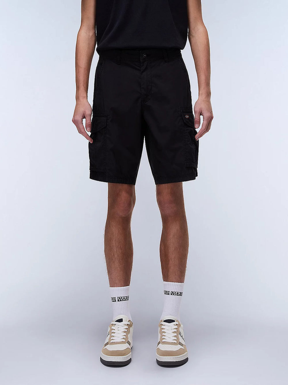 Bermuda Casual Napapijri Noto 2.0 da Uomo - Nero