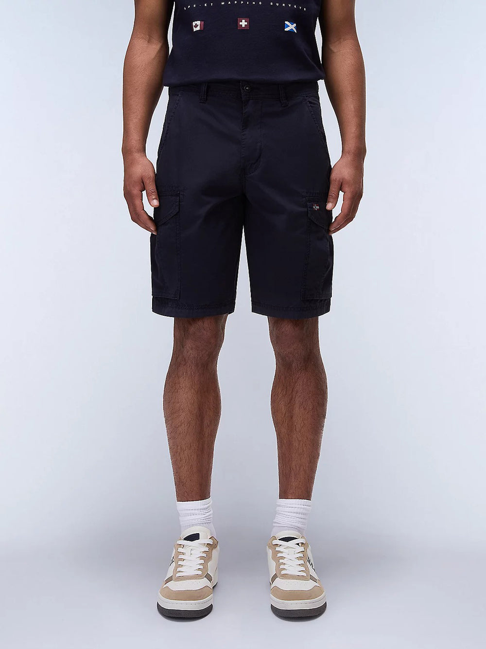 Bermuda Casual Napapijri Noto 2.0 da Uomo - Blu