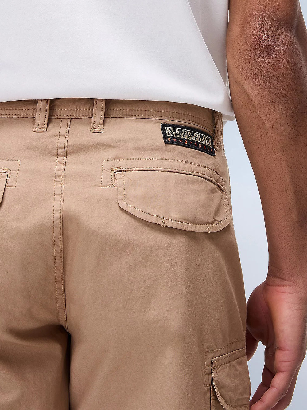 Bermuda Casual Napapijri Noto 2.0 da Uomo - Beige