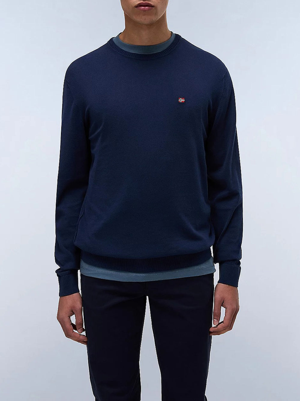Pullover Napapijri Decatur 5 da Uomo - Blu