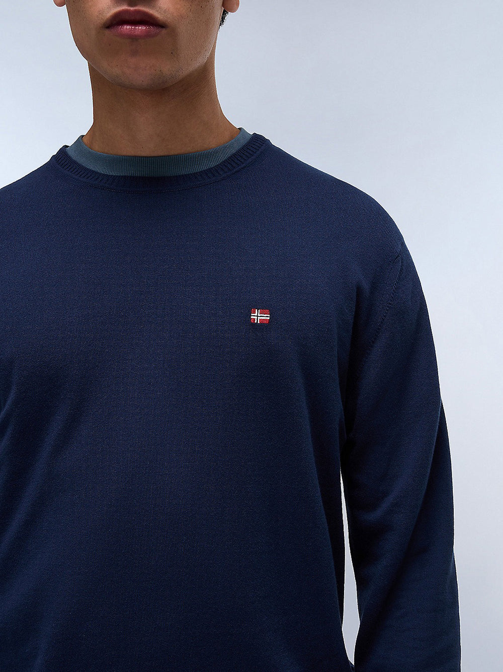 Pullover Napapijri Decatur 5 da Uomo - Blu
