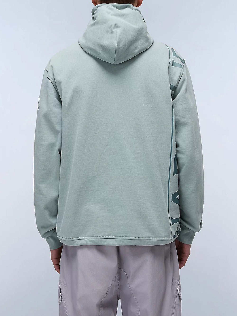 Felpa Zip Napapijri B-Rivalto Fzh da Uomo - Verde