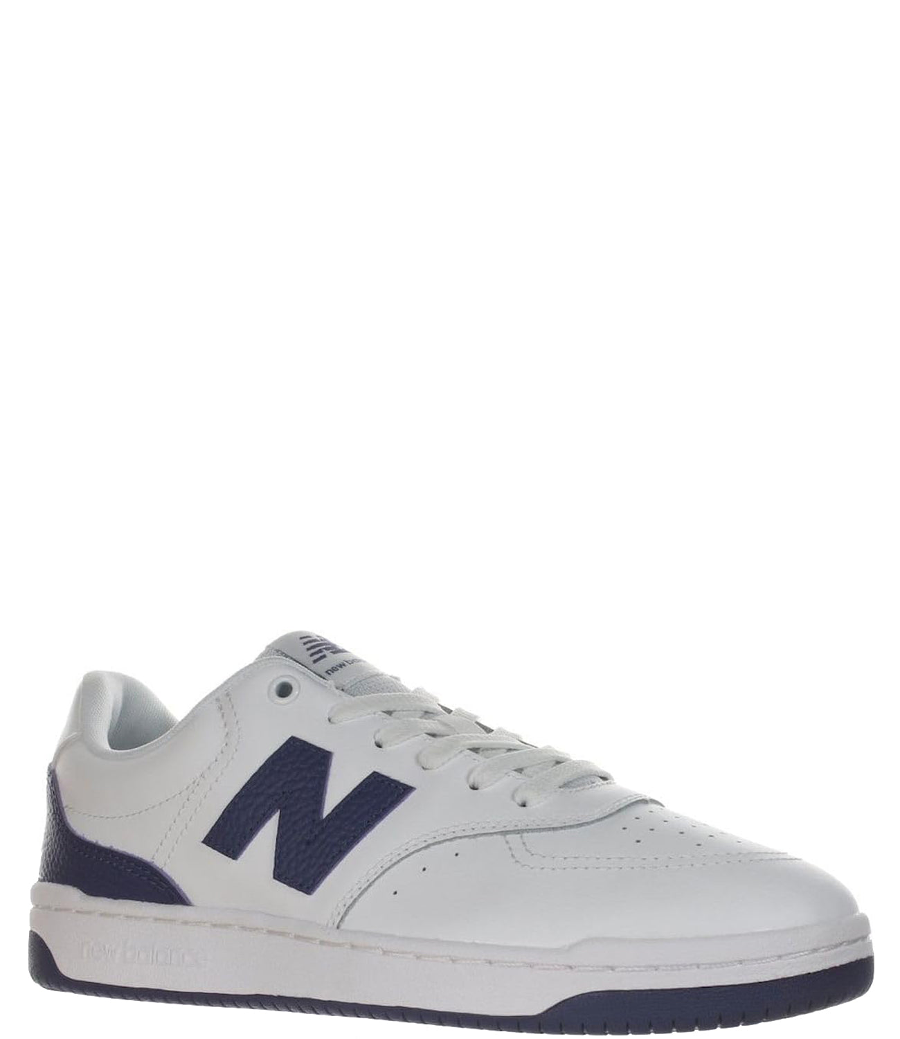 New Balance Sneakers Scarpa Lifestyle - Mens - Synthetic/Textile - Whit UNISEX Mod. BB80 BLL WHITE Bianco