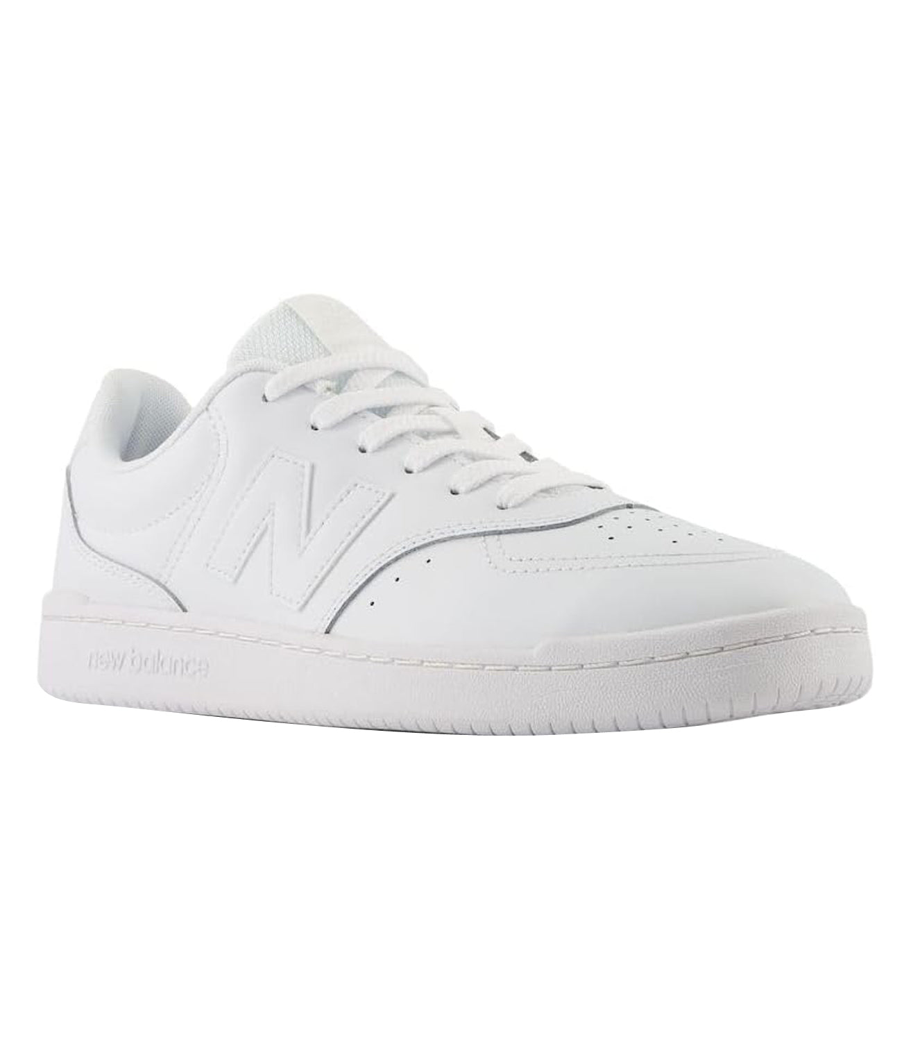 New Balance Sneakers Scarpa Lifestyle - Mens - Synthetic/Textile - Whit Unisex Mod. BB80 OOO White Bianco