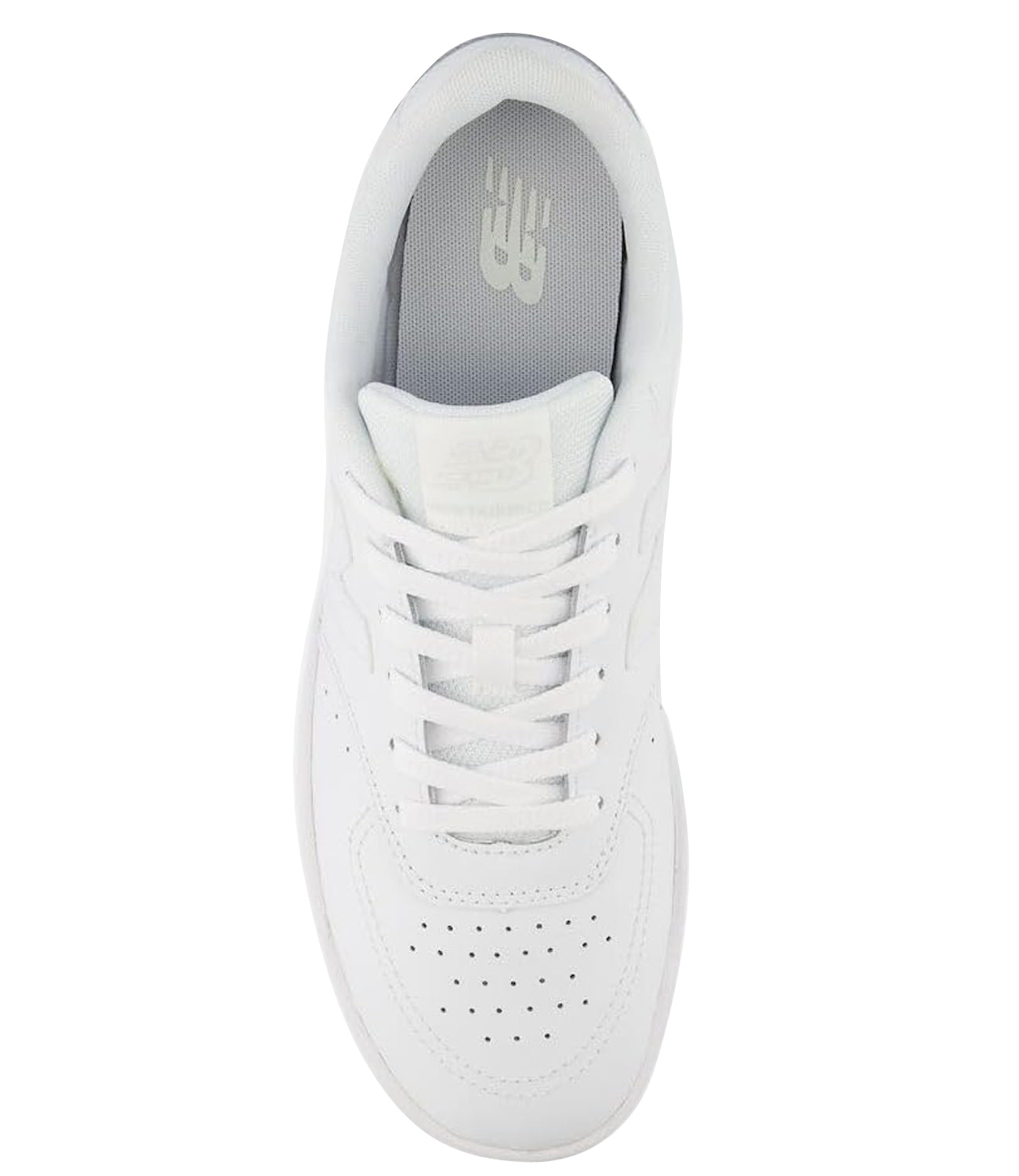 New Balance Sneakers Scarpa Lifestyle - Mens - Synthetic/Textile - Whit Unisex Mod. BB80 OOO White Bianco