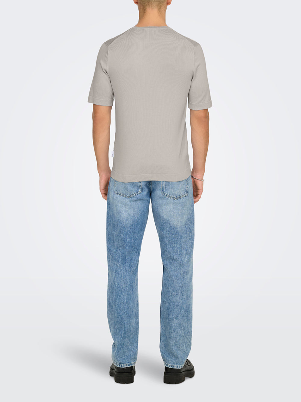 Maglia Only e Sons da Uomo - Avorio