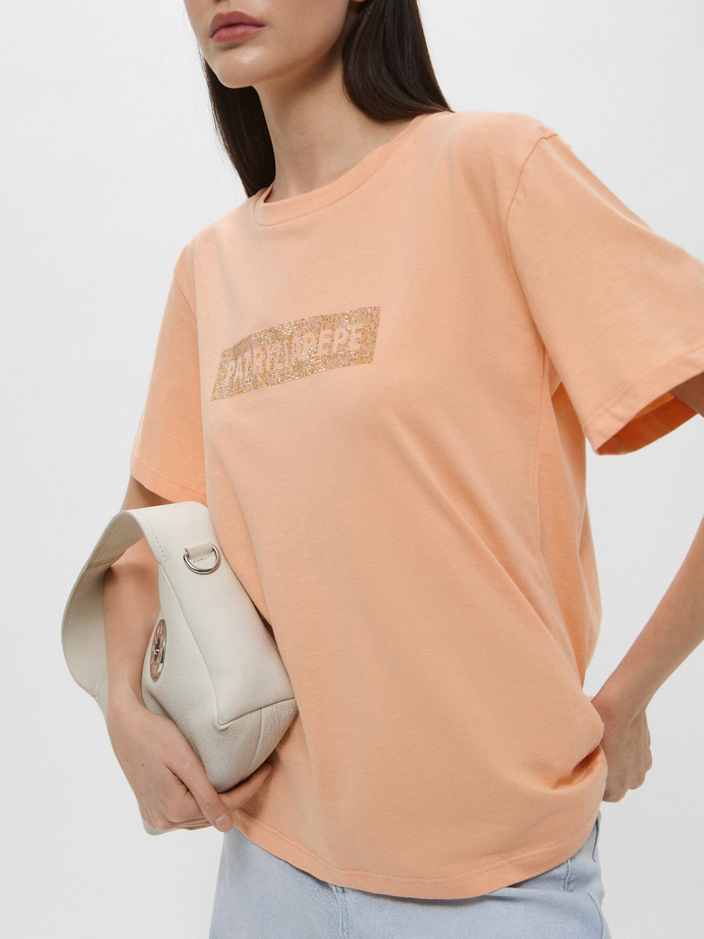 T-shirt Patrizia Pepe da Donna - Arancione