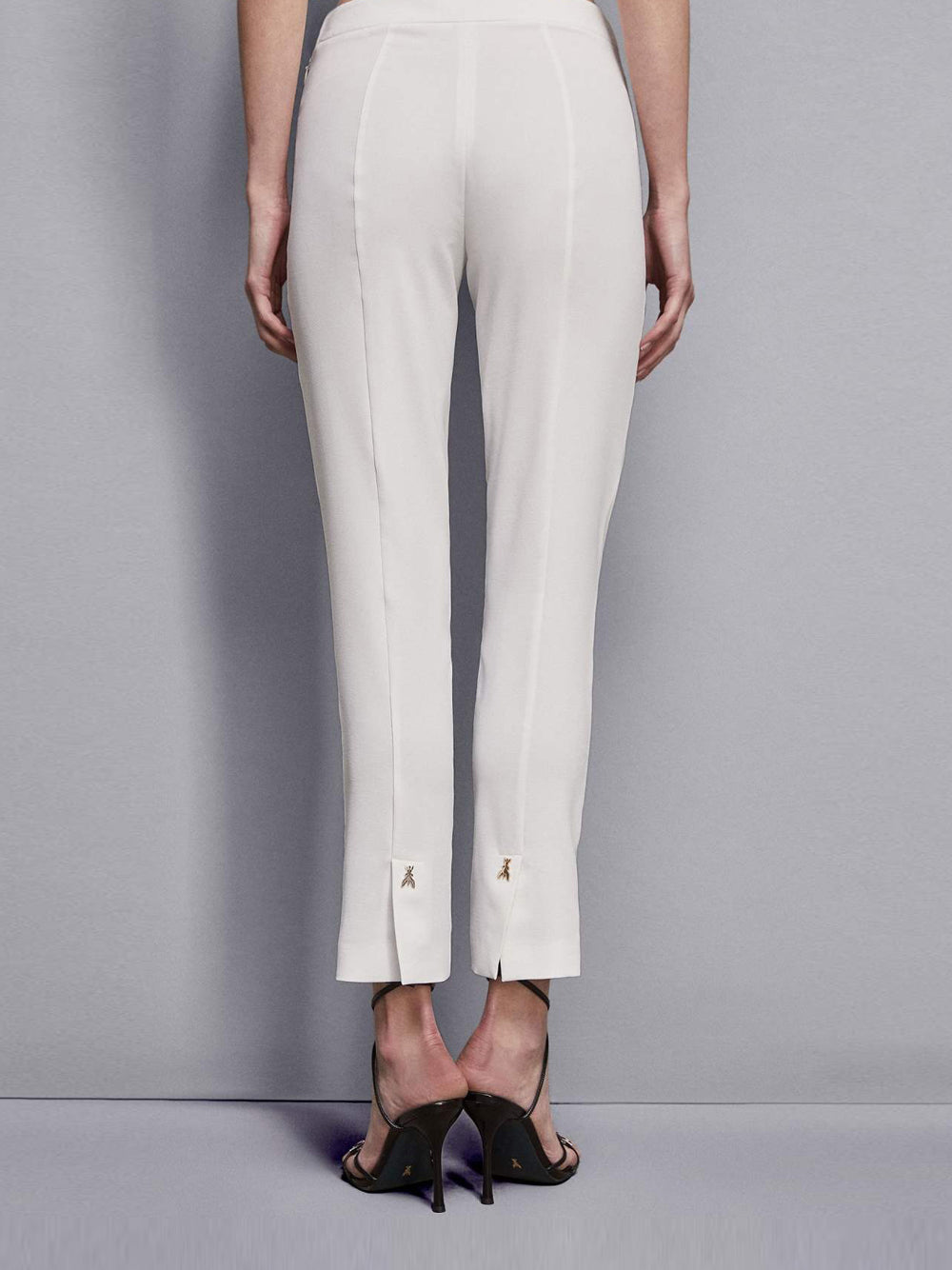 Pantalone Slim Patrizia Pepe da Donna - Bianco