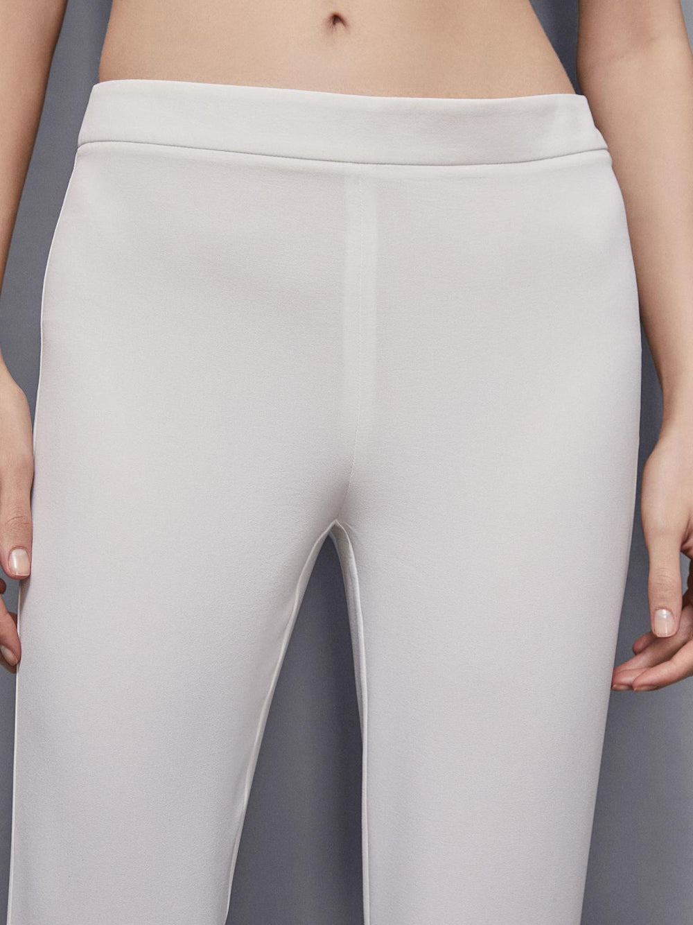 Pantalone Slim Patrizia Pepe da Donna - Bianco