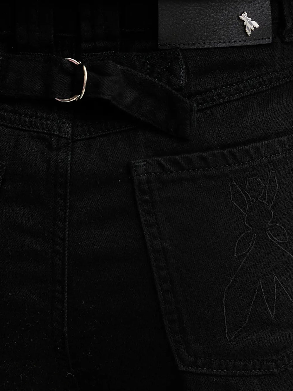 Shorts Jeans Patrizia Pepe da Donna - Nero