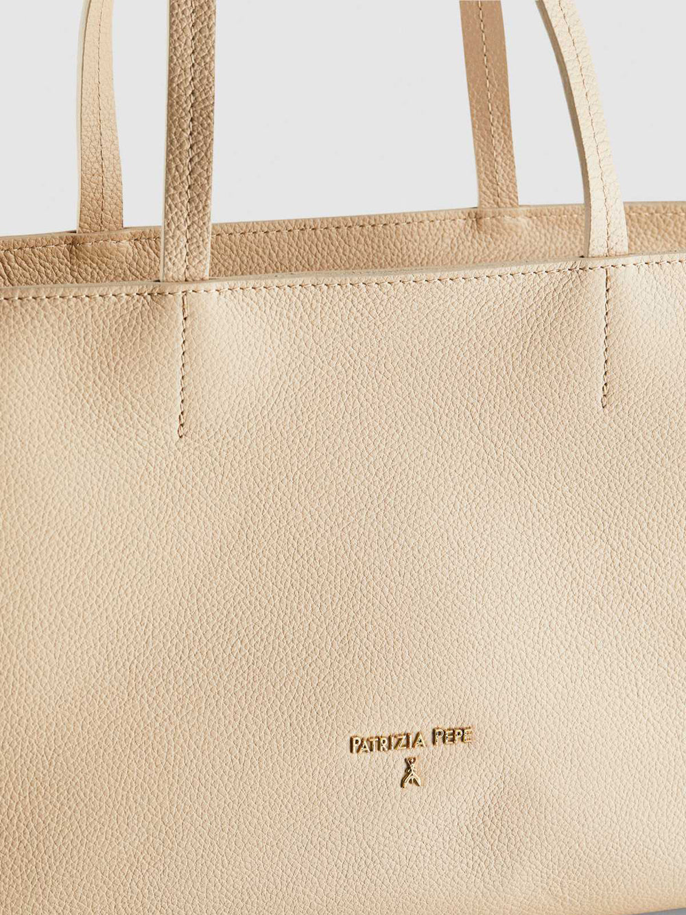 Borsa Shopper Patrizia Pepe da Donna - Beige