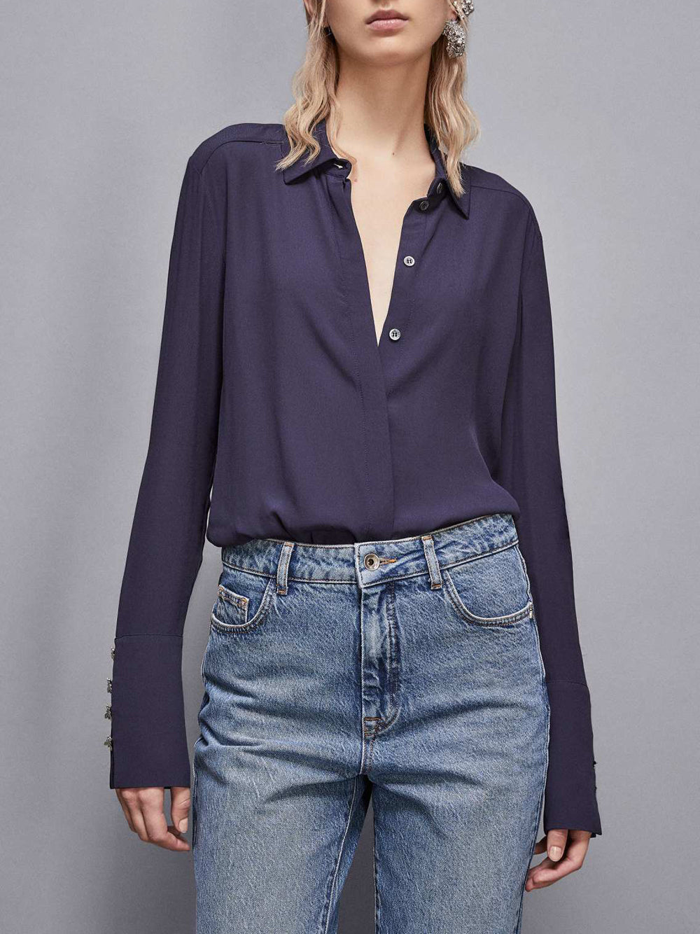 Camicia Patrizia Pepe da Donna - Blu