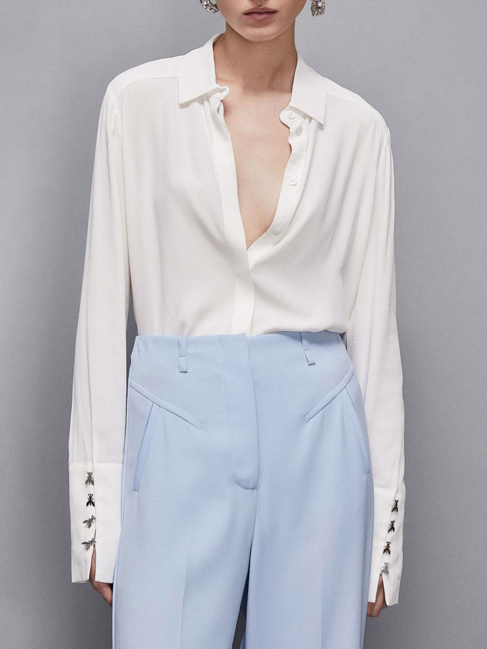 Camicia Patrizia Pepe da Donna - Bianco