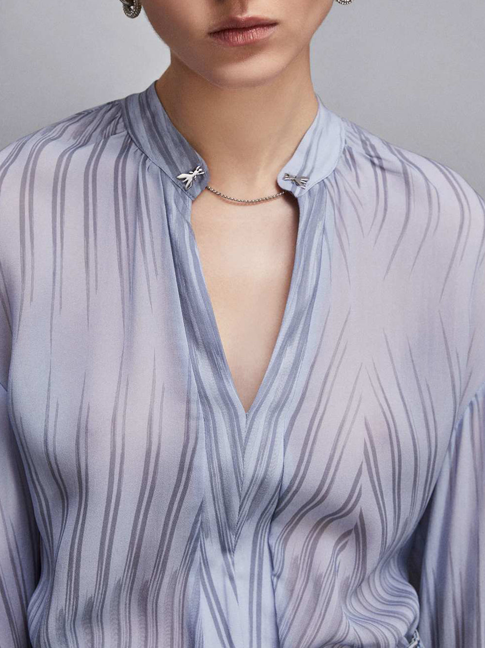 Blusa Patrizia Pepe da Donna - Blu