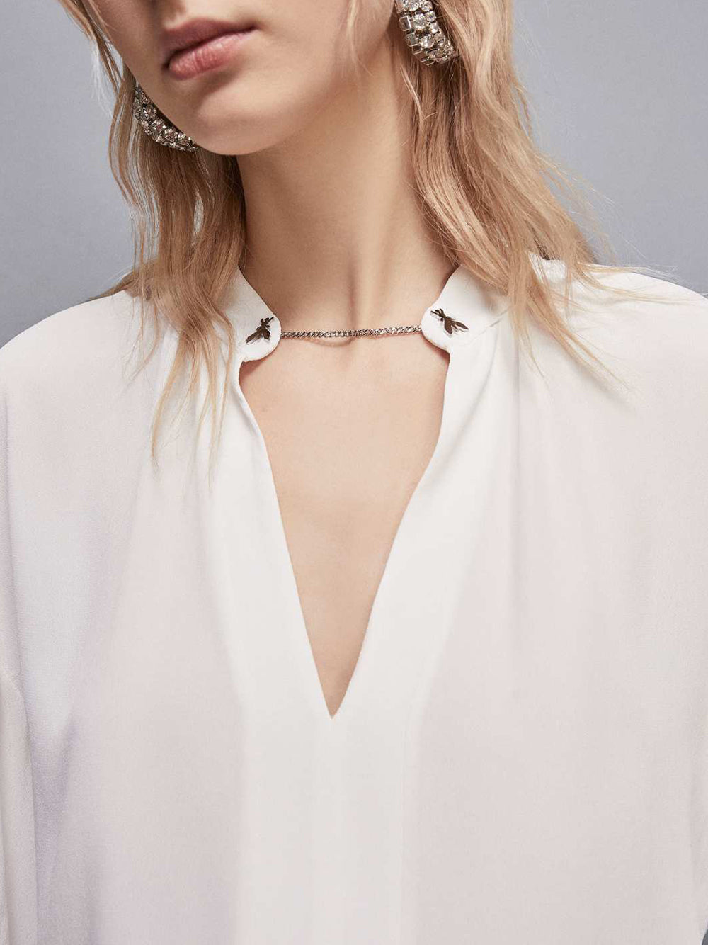 Blusa Patrizia Pepe da Donna - Bianco
