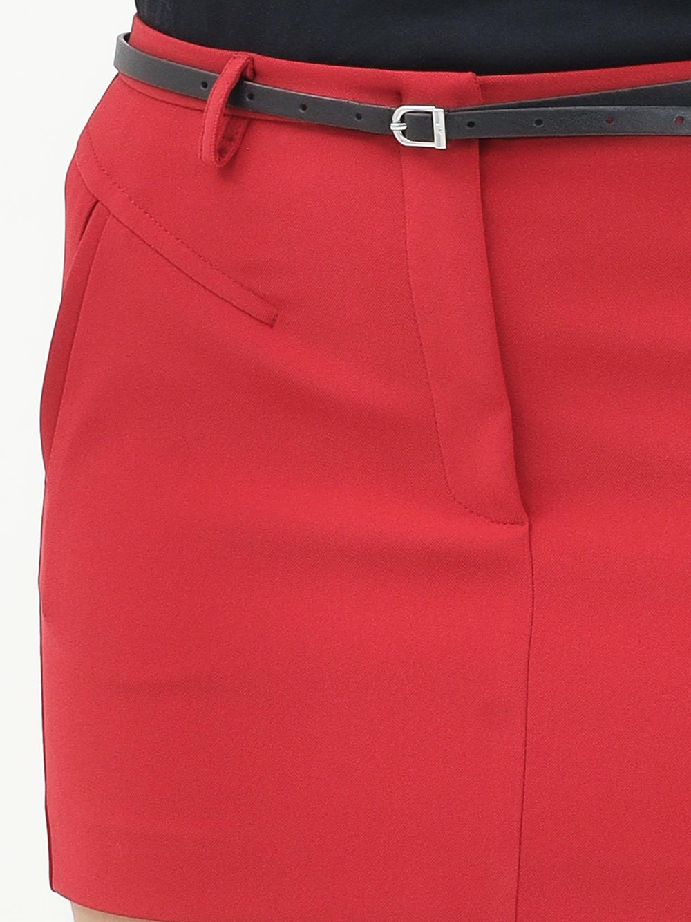 Gonna Mini Patrizia Pepe da Donna - Rosso