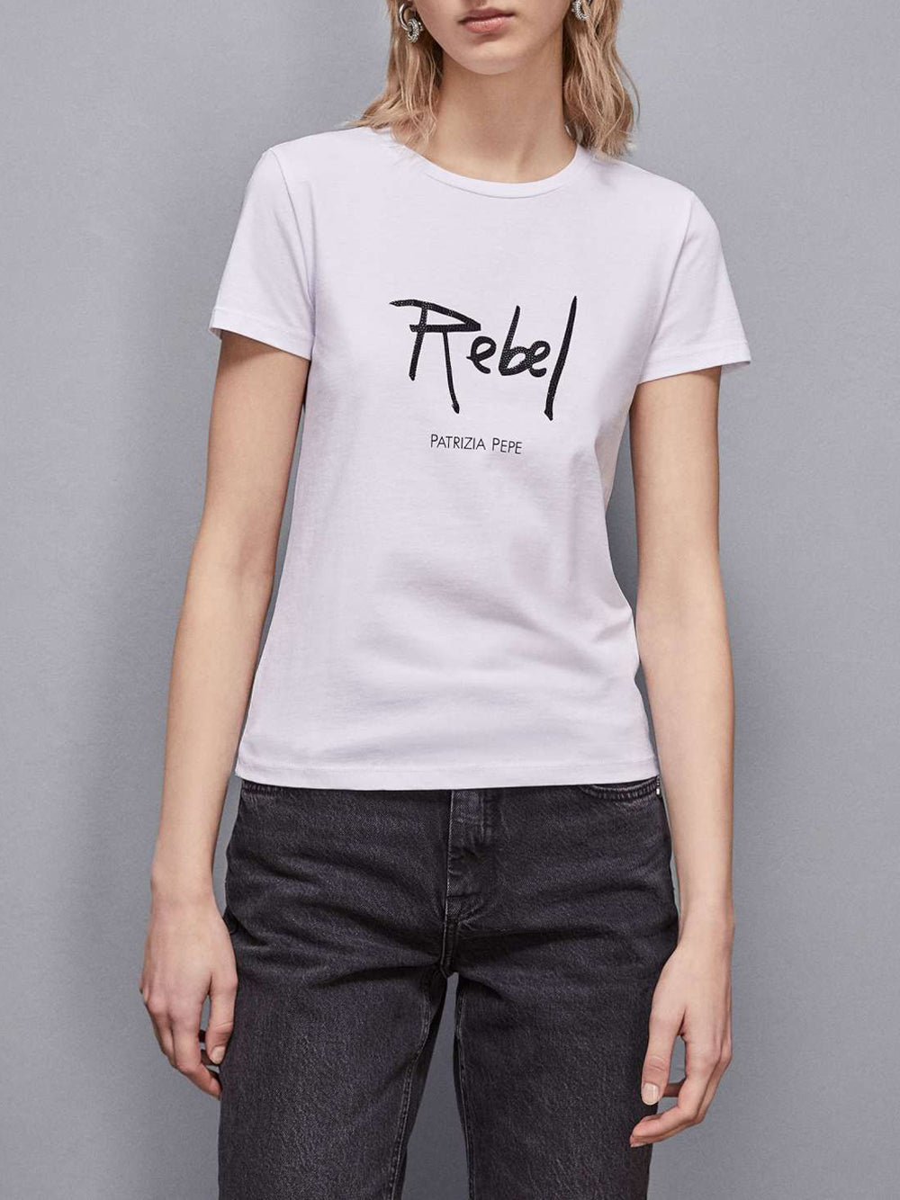 T-shirt Patrizia Pepe da Donna - Bianco