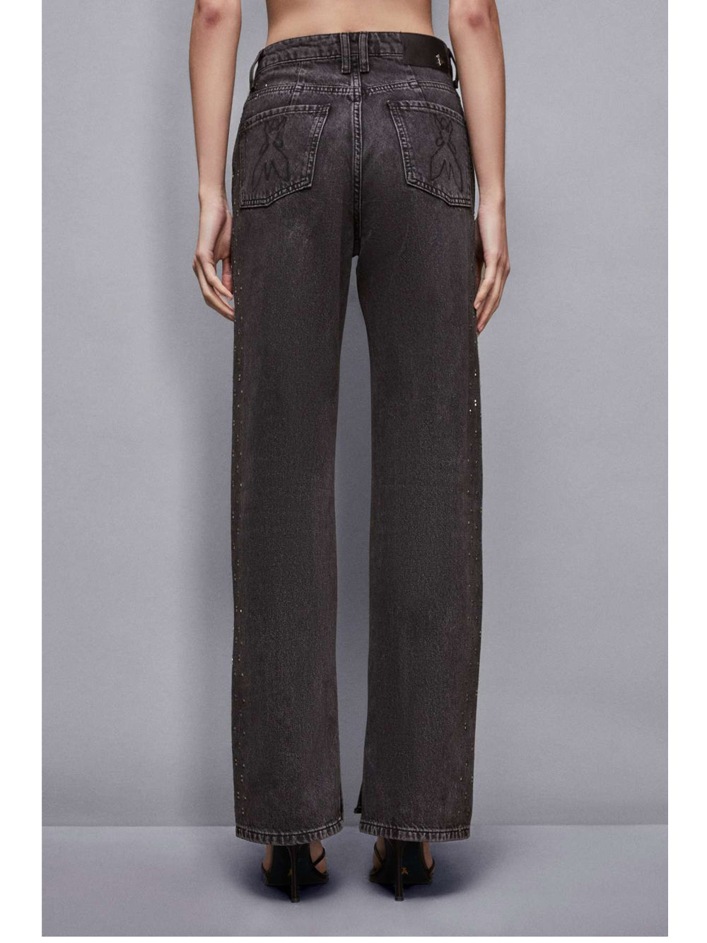 Jeans a Palazzo Patrizia Pepe da Donna - Nero