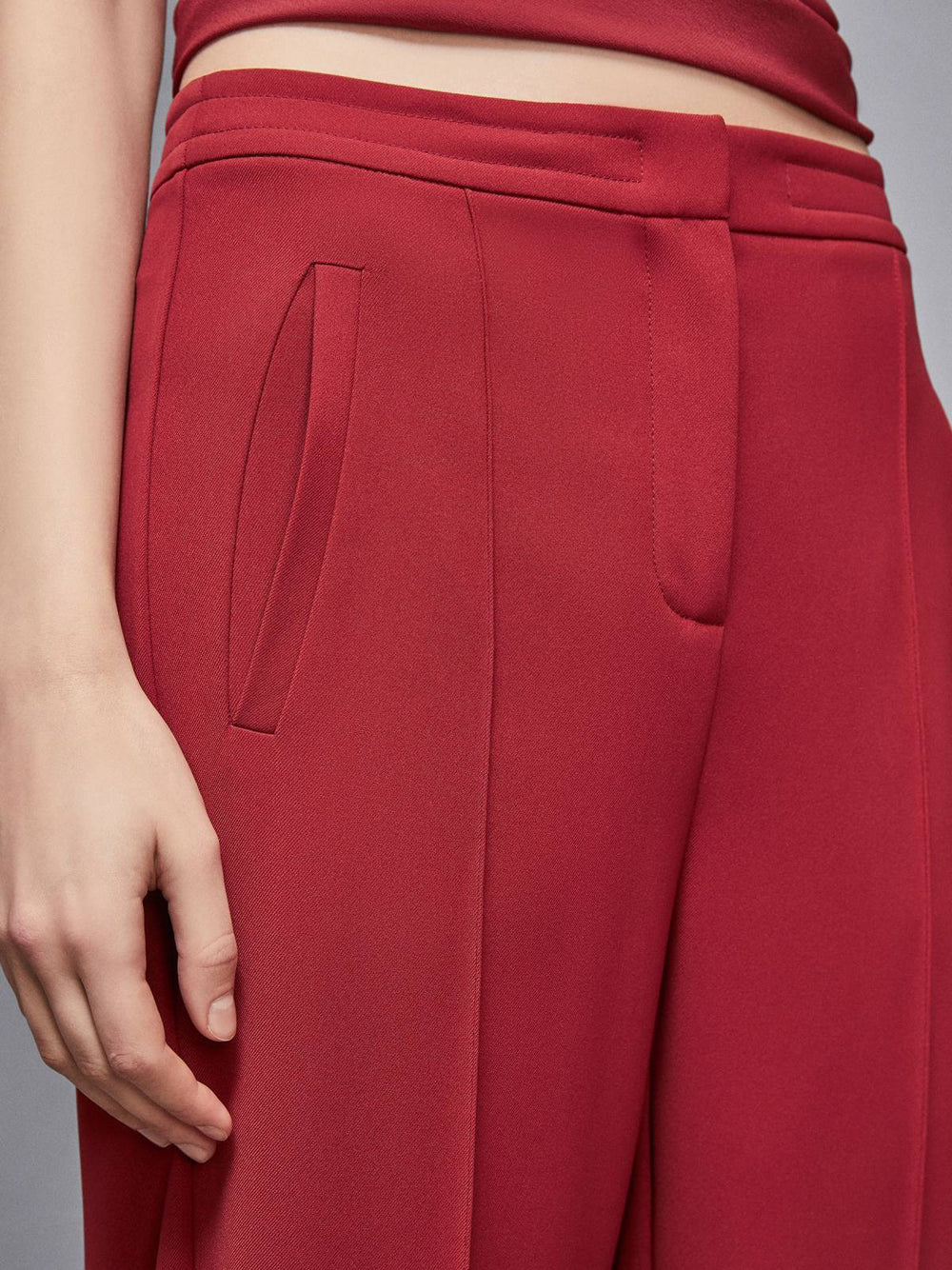 Pantalone Jogger Patrizia Pepe da Donna - Bordeaux