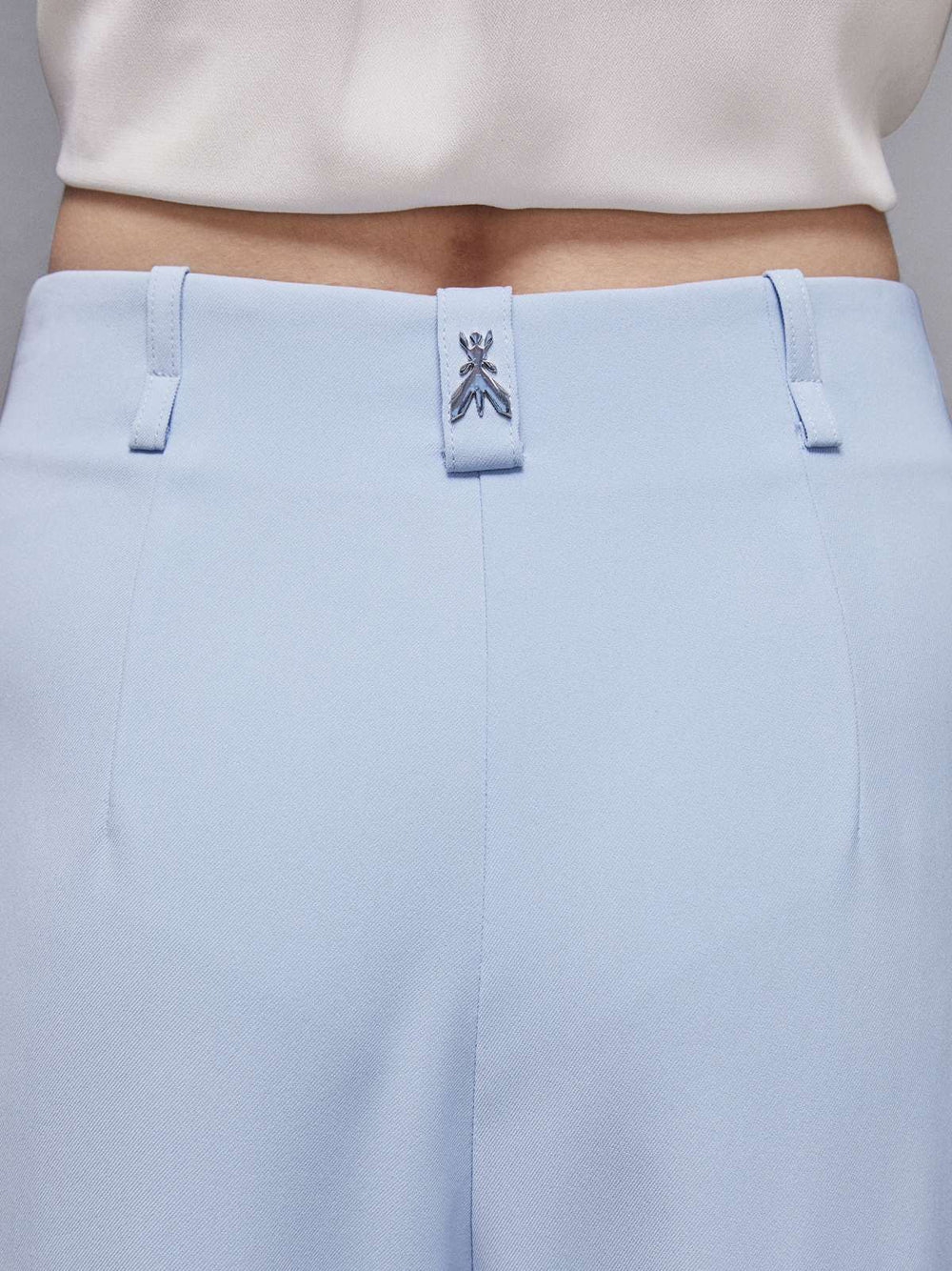 Pantalone Palazzo Patrizia Pepe da Donna - Celeste