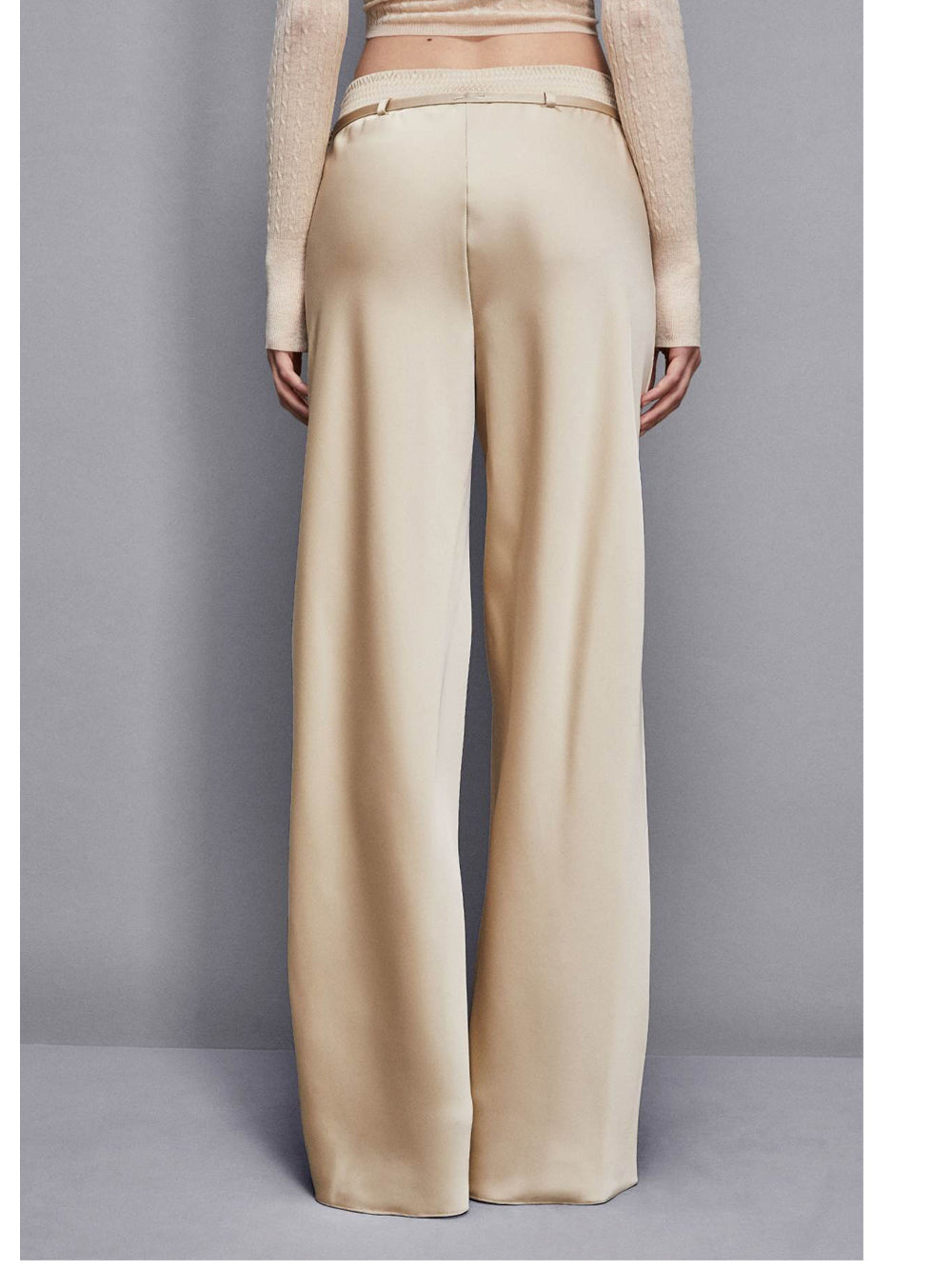 Pantalone Palazzo Patrizia Pepe da Donna - Beige