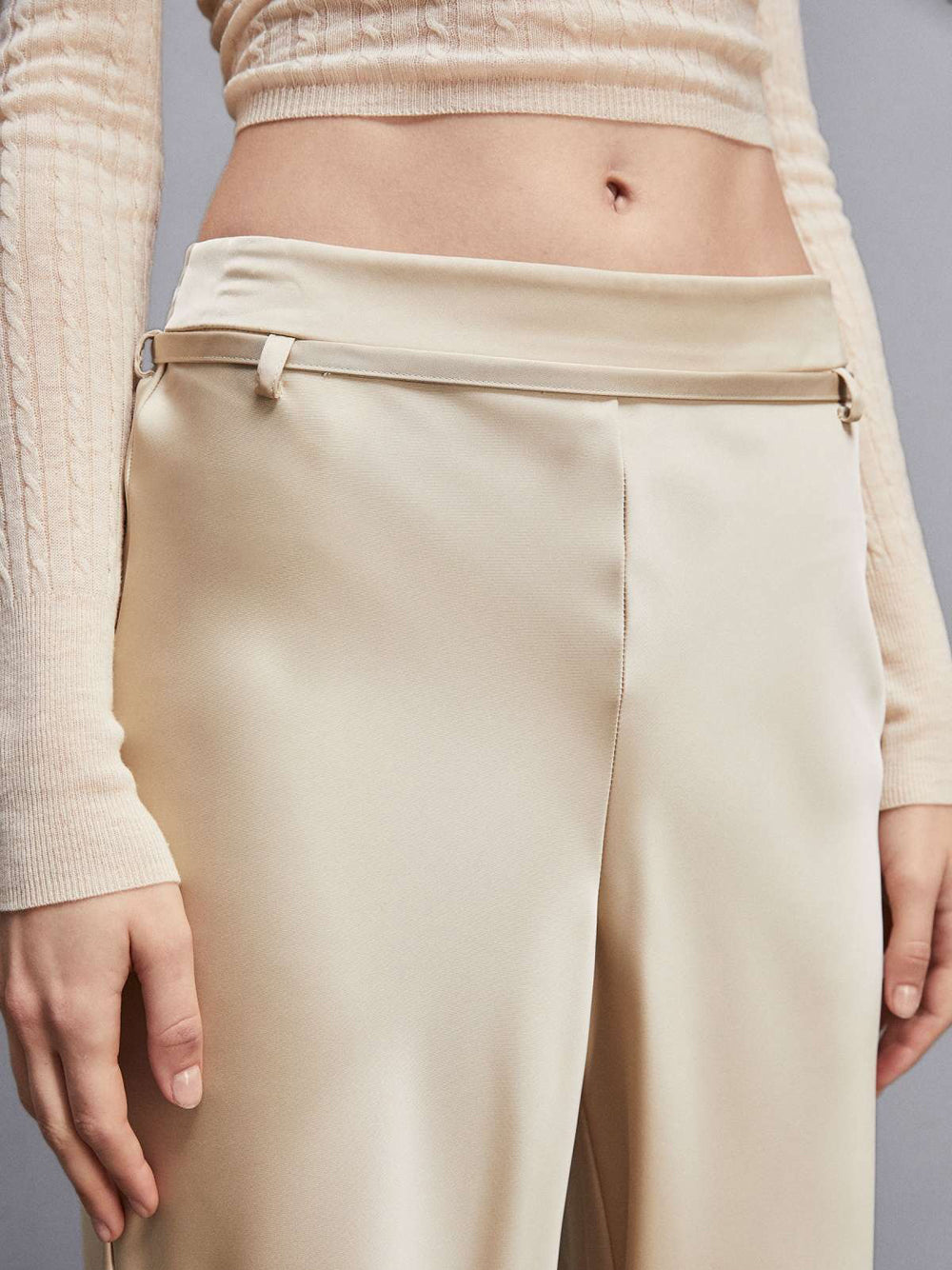 Pantalone Palazzo Patrizia Pepe da Donna - Beige
