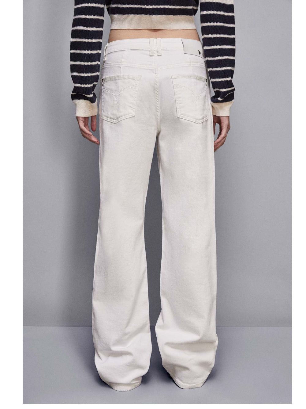 Jeans Straight Patrizia Pepe da Donna - Bianco