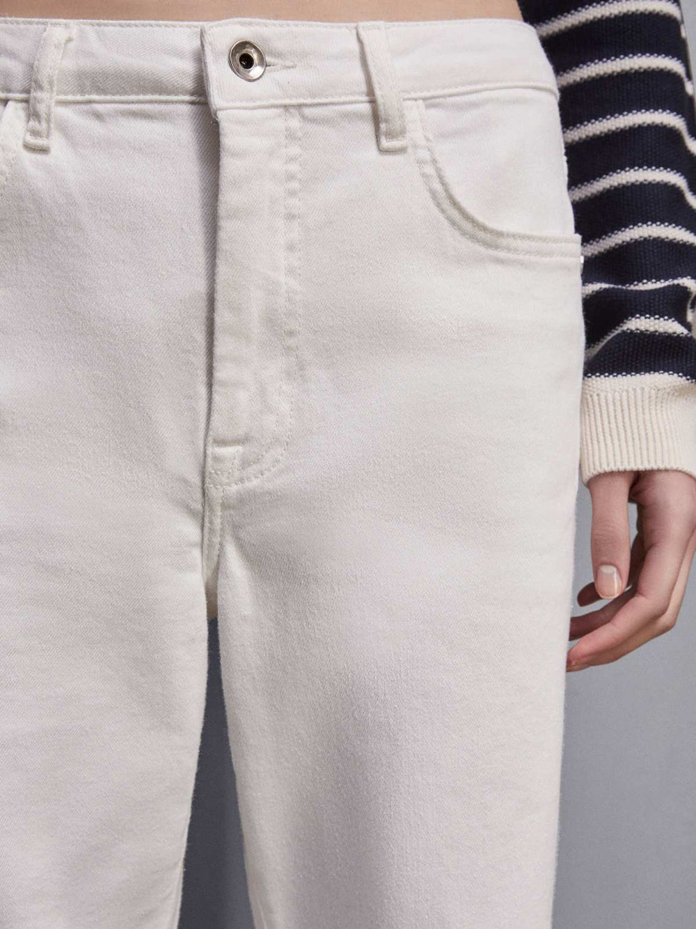 Jeans Straight Patrizia Pepe da Donna - Bianco
