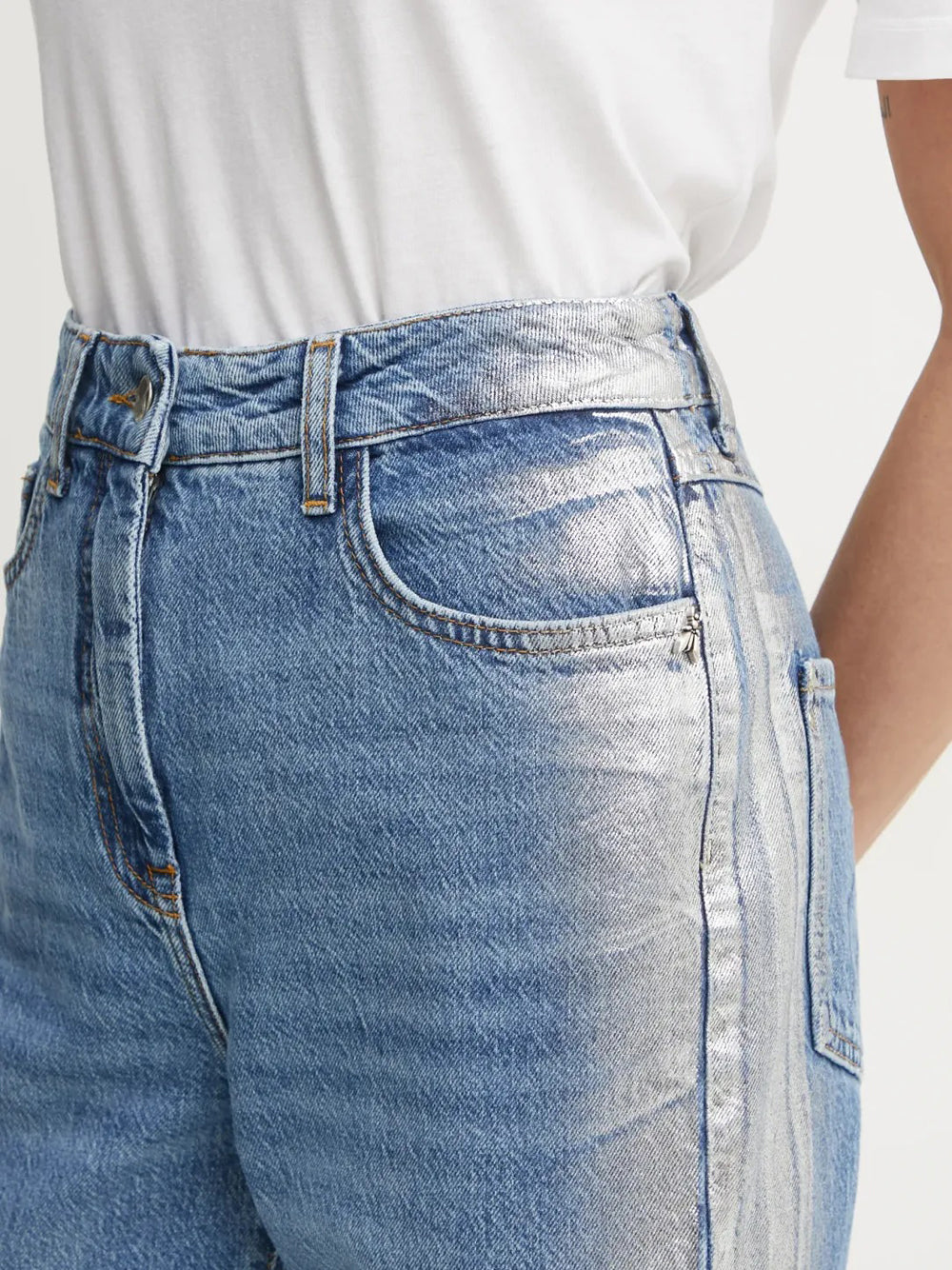 Jeans Tapered Patrizia Pepe da Donna - Denim