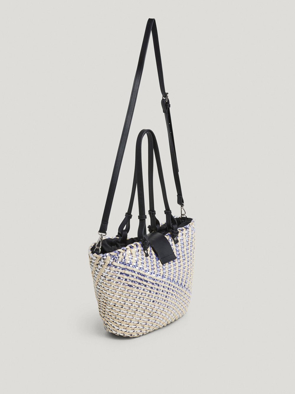 Borsa Shopper Pepe Jeans Casy Glow da Donna - Nero