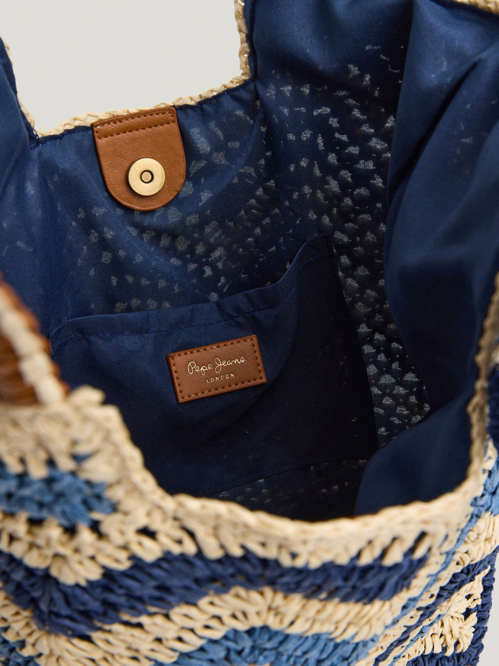 Borsa Shopper Pepe Jeans Cassilda Bali da Donna - Blu