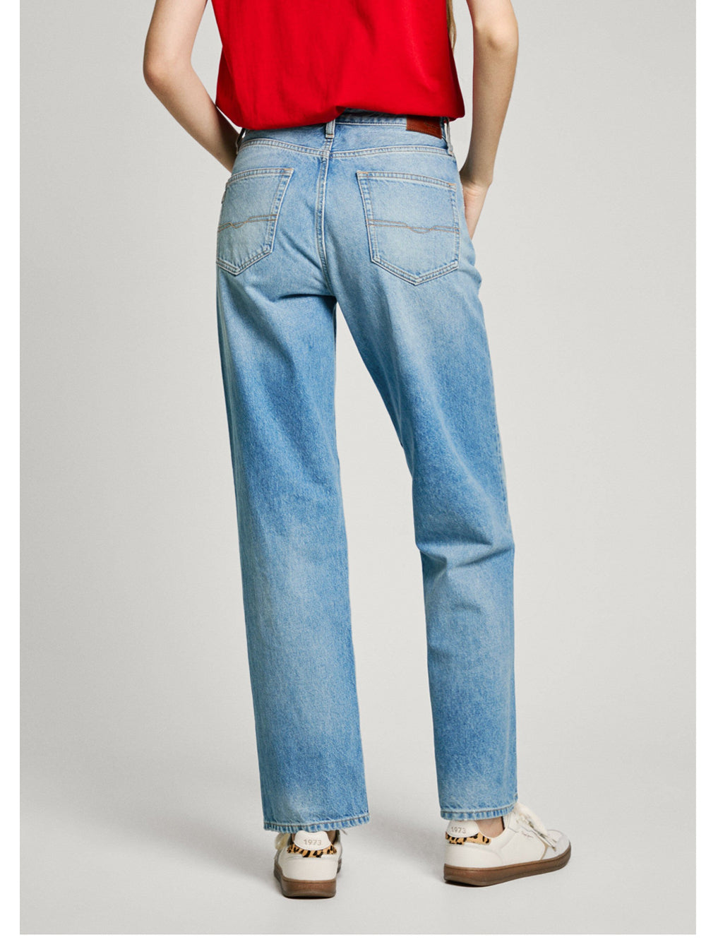 Jeans Straight Pepe Jeans Robyn da Donna - Denim