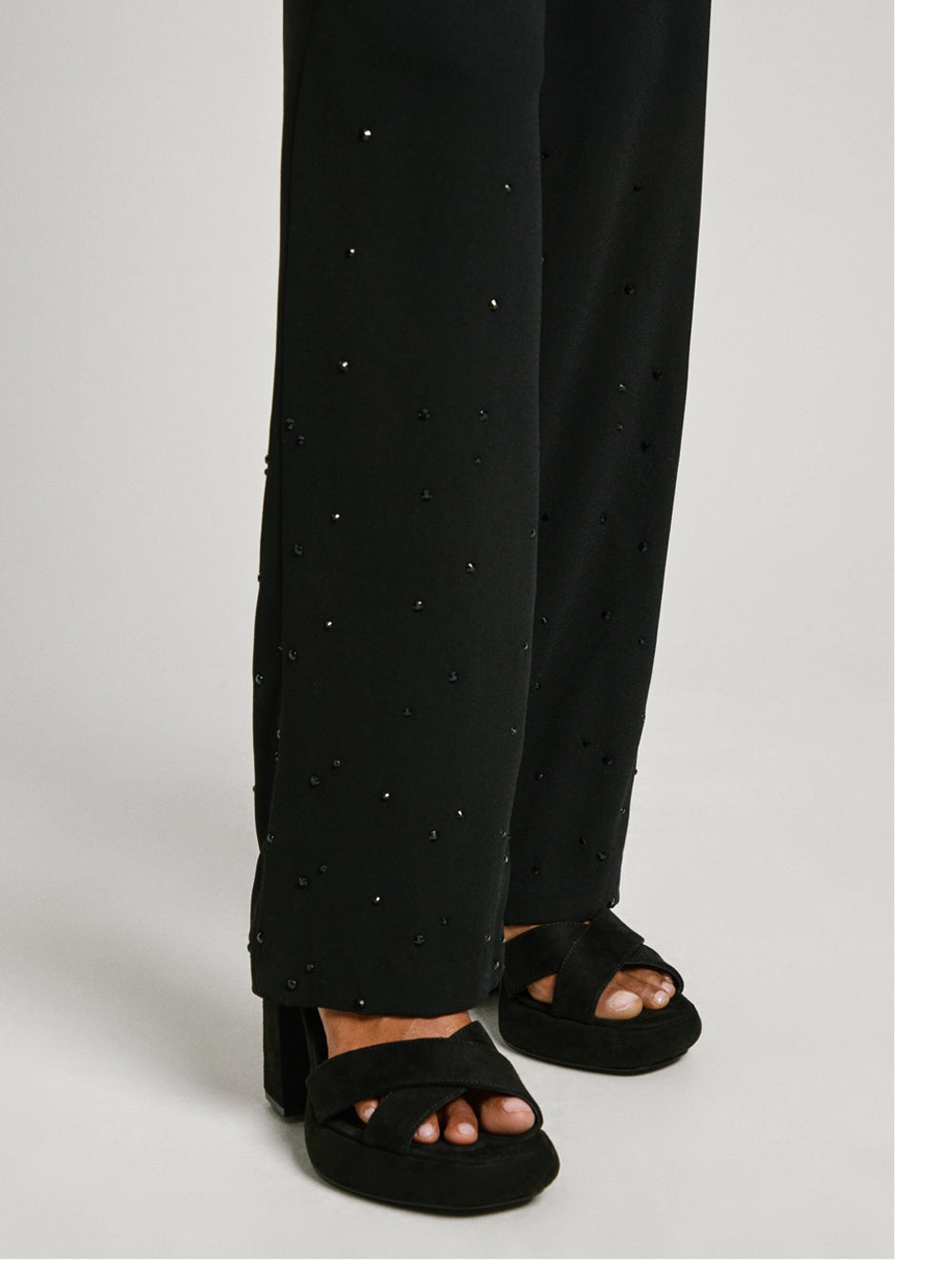 Pantalone Chino Pepe Jeans Amelia da Donna - Nero