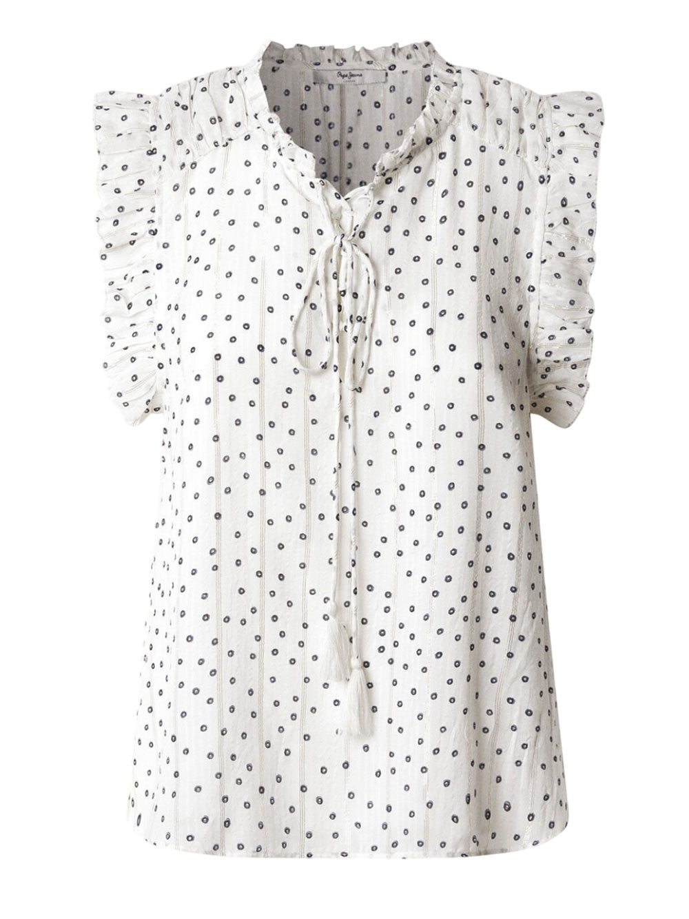 Camicia Casual Pepe Jeans Deb da Donna - Bianco