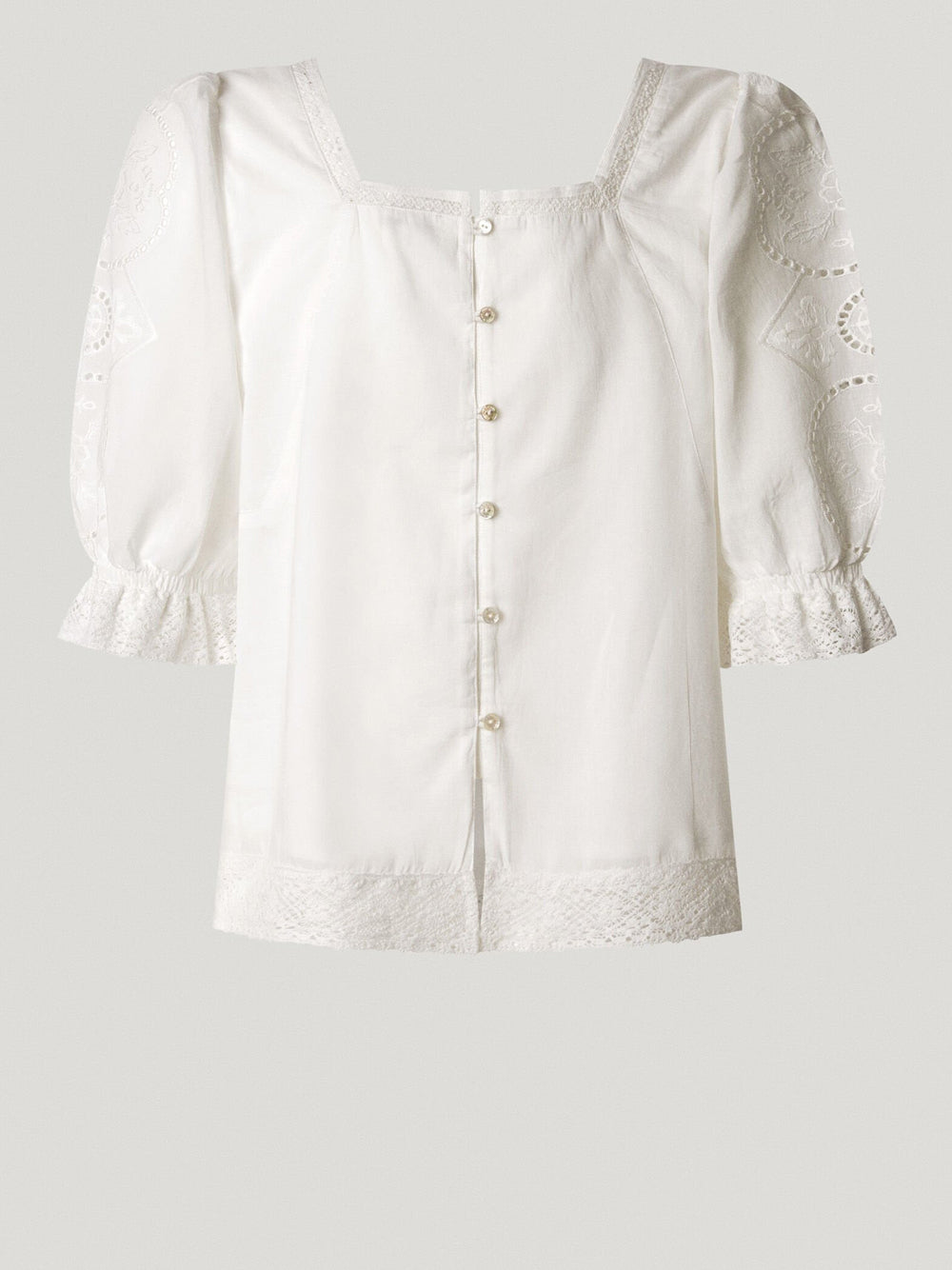 Camicia Casual Pepe Jeans Everly da Donna - Bianco