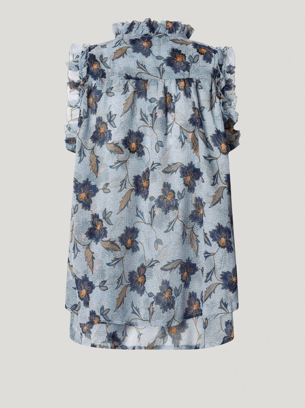 Blusa Pepe Jeans Enid da Donna - Blu