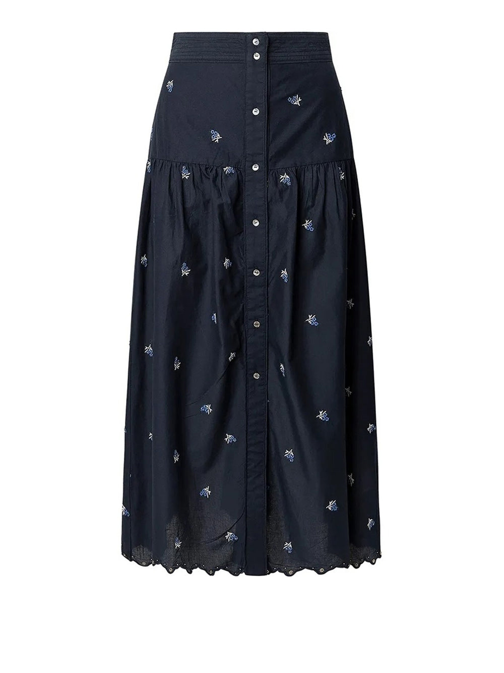 Gonna Longuette Pepe Jeans Even da Donna - Blu