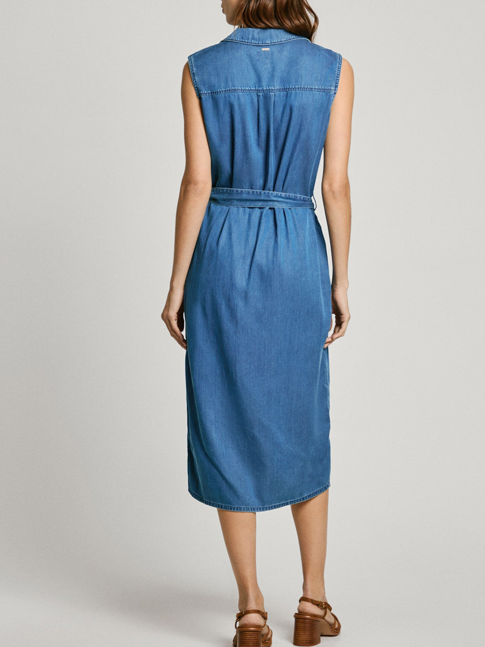 Vestito Midi Pepe Jeans Maggie da Donna - Denim