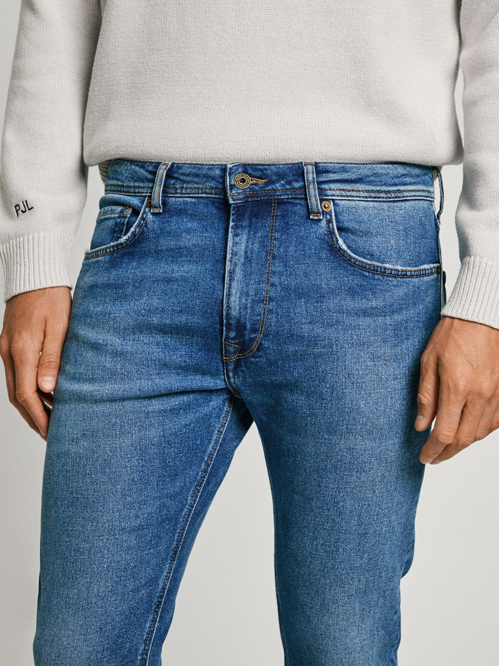 Jeans Tapered Pepe Jeans Stanley da Uomo - Denim