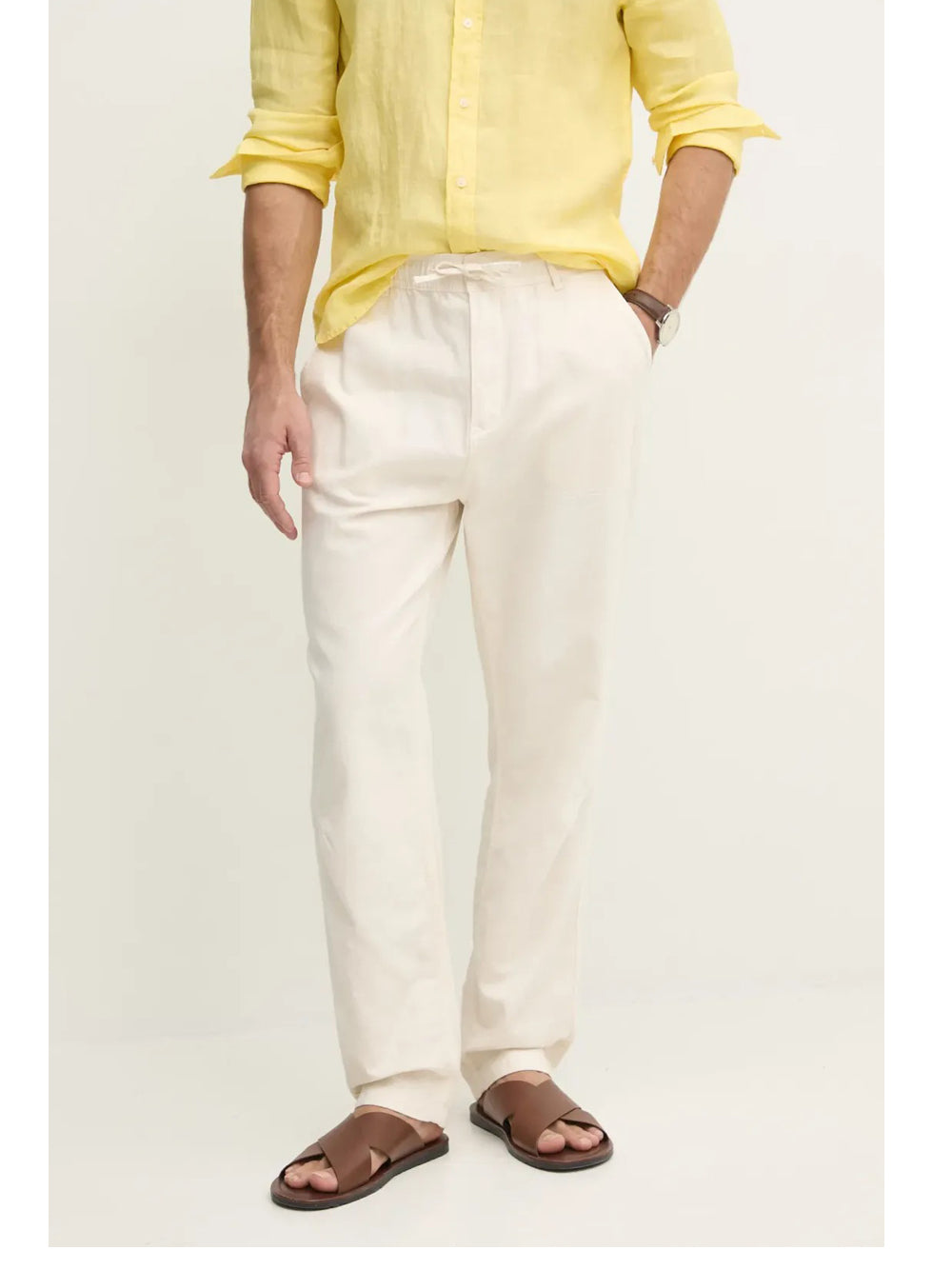 Pantalone Chino Pepe Jeans da Uomo - Bianco