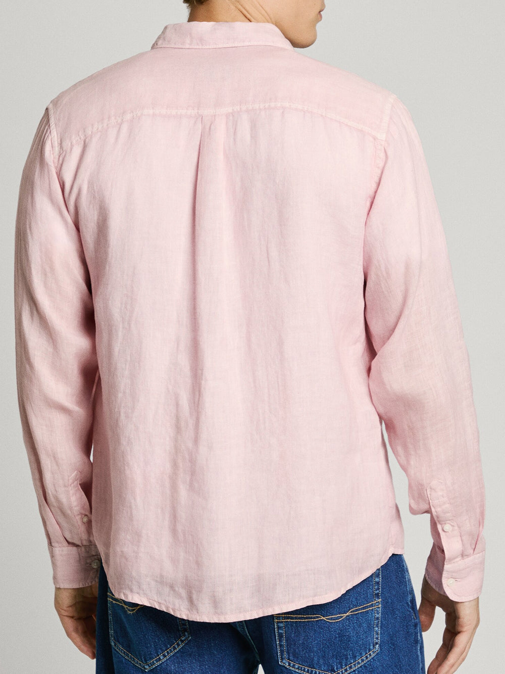 Camicia Casual Pepe Jeans Arnau da Uomo - Rosa