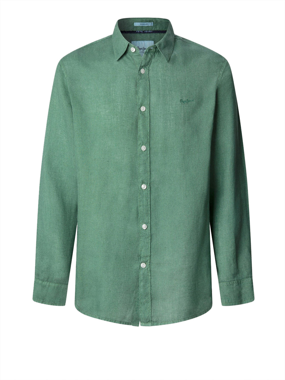 Camicia Casual Pepe Jeans Arnau da Uomo - Verde